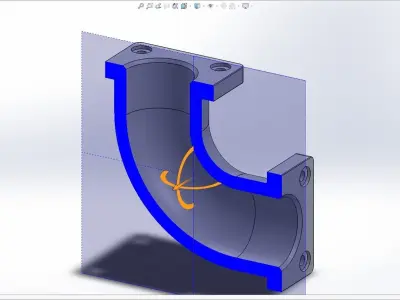 3D Iron and PVC  Tube Connector original sizes Ready to 3D Pri 3D print model