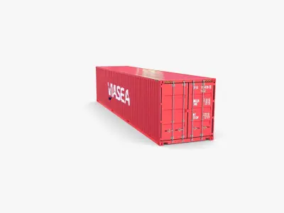 40ft Shipping Container Viasea 3D model