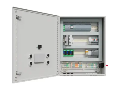 Electric control box 3D model buy