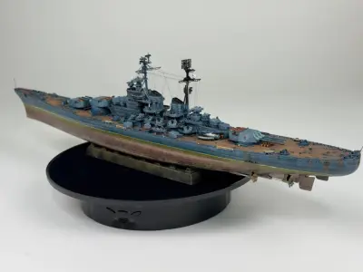 World of Warships 1-700 Kremlin Soviet Battleship Model Kit 3D print model