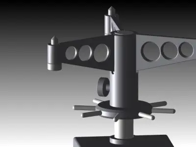 Bench Rest Stand 1 Free 3D model