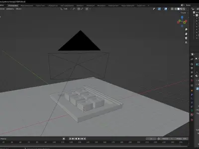Plate of sushi Low-poly 3D model