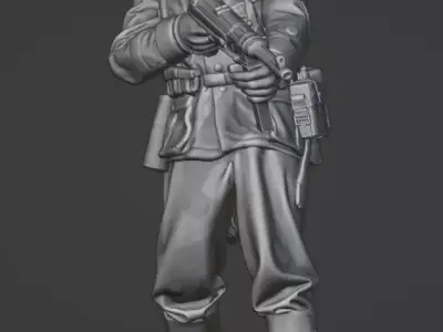 PAWS AND GUNS  3D print model