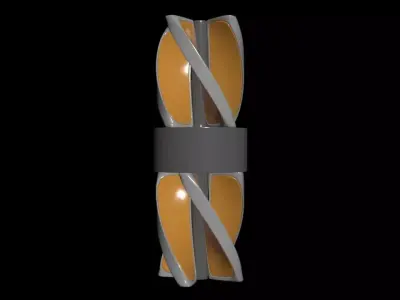 Wind and Solar Combined - Concept 3D model