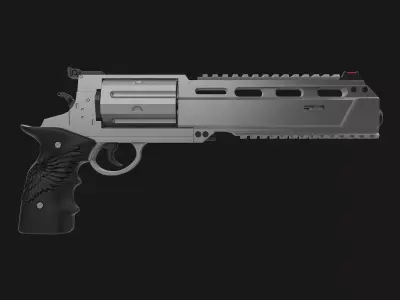RSh-12 Requiem from Resident Evil Requiem 3D model