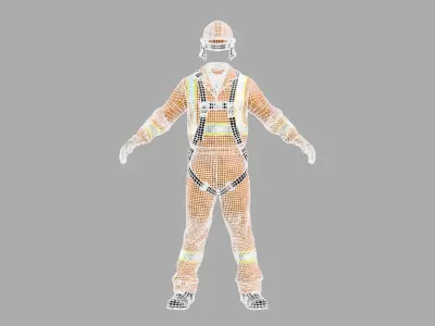 Dock Worker Outfit 1 3D model