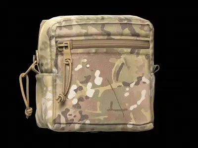 Crye Precision GP Tactical Dump Pouch Low-poly 3D model