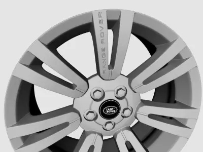 wheels Land Rover Range Rover 3 3D model