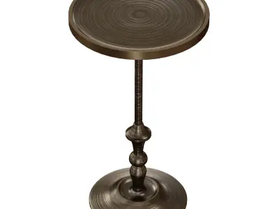 Sadie Drink Table Crate and Barrel 3D model