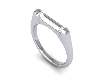 Wedding Ring 3D print model 64