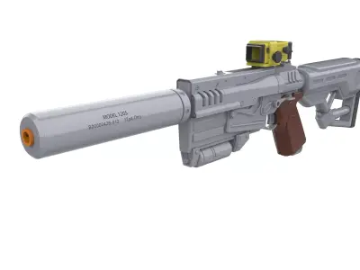  10mm Blaster - Fallout 4 - Commercial - Printable STL 3D print model