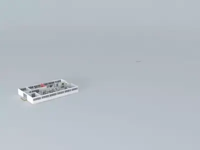 Office box Free 3D model