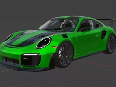 Exposed gt3 Free 3D model