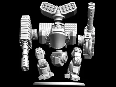 Imperial Ballistic Robot 3D print model