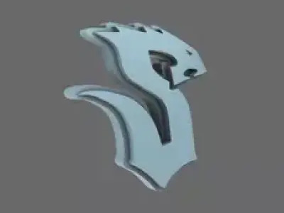 Void Serpents V10B Shoulder Symbols RIGHT 3D print model