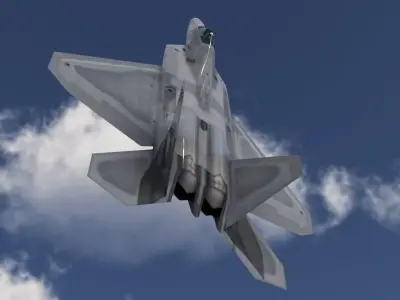 FA22 Raptor 3D model
