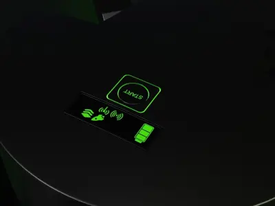 Drone - stylish clean futuristic 3D model