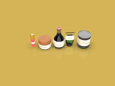 cosmatic product modeling 3D model