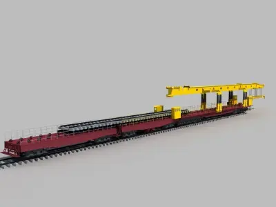 Laying Machine 3D model