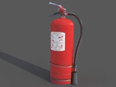 Fire extinguisher 3D model 21