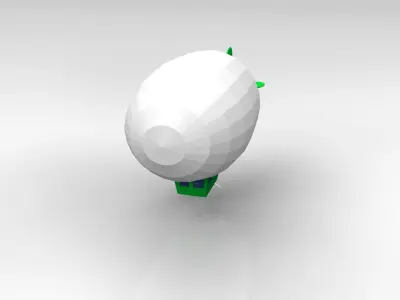 Zeppelin 3D model