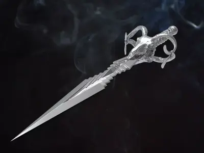 SWORD RAM SKULL 3D print model