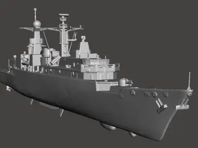 FF Almirante Williams 3D print model