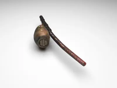 Louse Egg 3D model