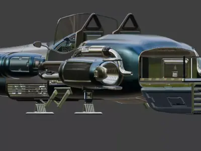 Flying Car  3D model