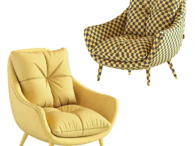 Sophia  armchair 3D model