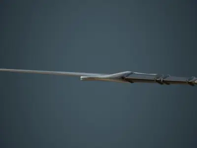 Longsword 1A Low-poly 3D model
