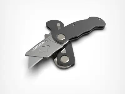 Folding Knife 3D model
