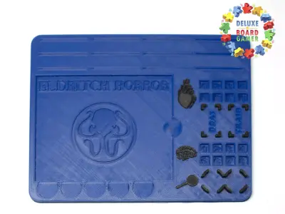 Eldritch Horror Player Organizer Dashboard 3D print model