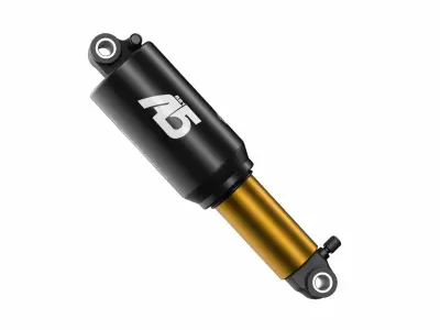 A5 MTB rear shock bronze 3D model