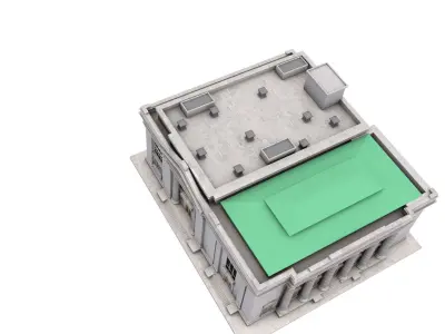 Riggs Bank 3D model