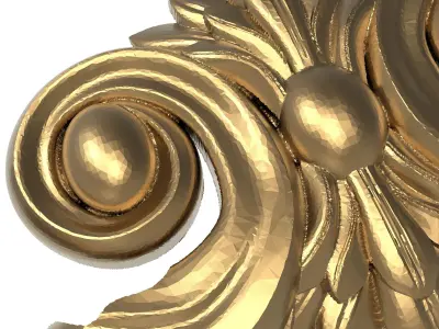  decorative pattern ready for 3D printing 3D model 507