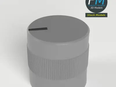 Small knob 3D model