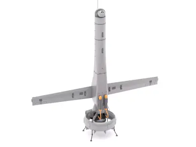 Shield AI MQ-35A V-BAT Drone 3D model