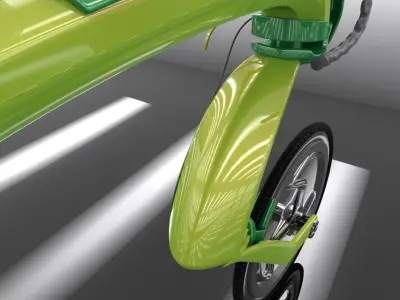 FantasyBike bicycle with seat Free 3D model