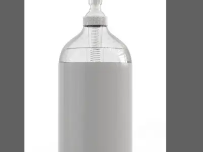 Hand Sanitizer 3D model 3D model