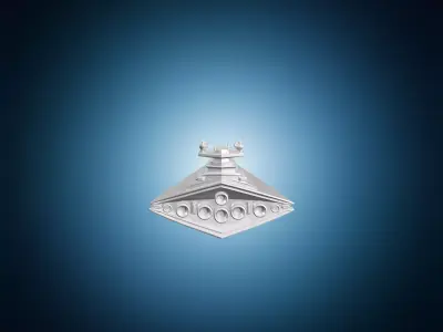 Star Destroyer 3D Print Model 3D print model