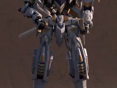 GUNDAM model02 3D model