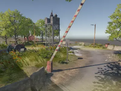 Military Army Outpost Unity URP 3D model