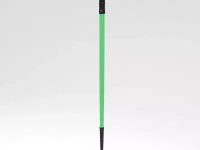 Garden hoe 3d model 3D model