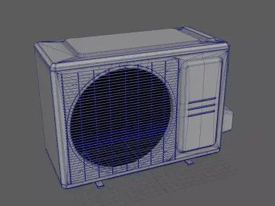 Air conditioner 3D model purchase