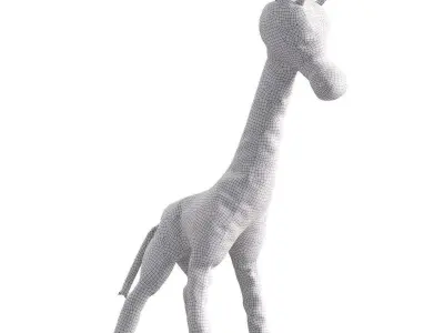 giraffe Low-poly 3D model get