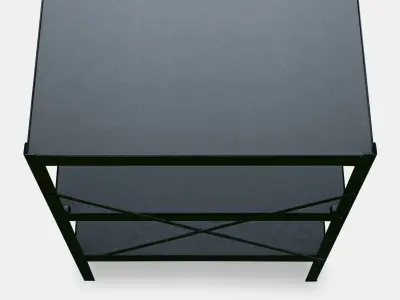 BROR Shelving unit 2 Low-poly 3D model