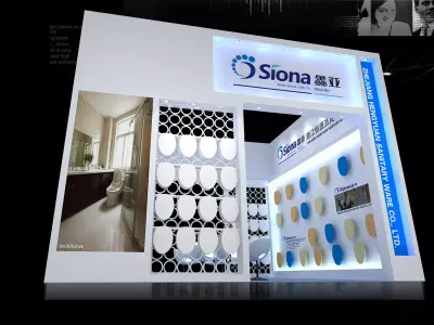 Exhibition - Area - 6X6-3DMAX2011-01 3D model
