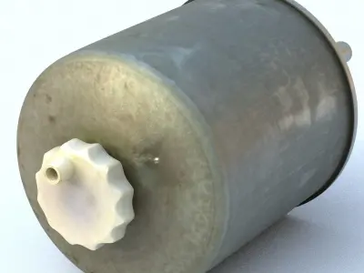 Fuel Filter Low SM Low-poly 3D model