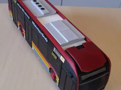 BUS MERCEDES-BENZ ECITARO 3D print model